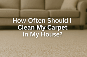 How often should I get my carpets cleaned